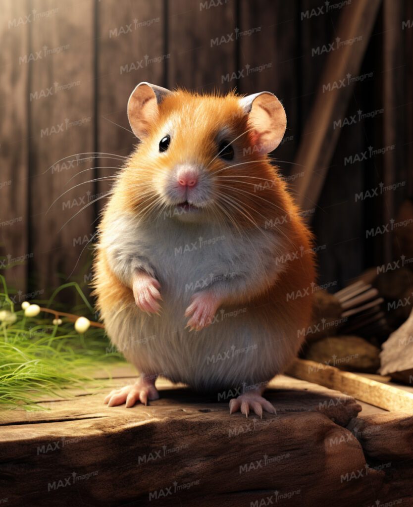 African Hamster: Zoo Safari Forest Photo